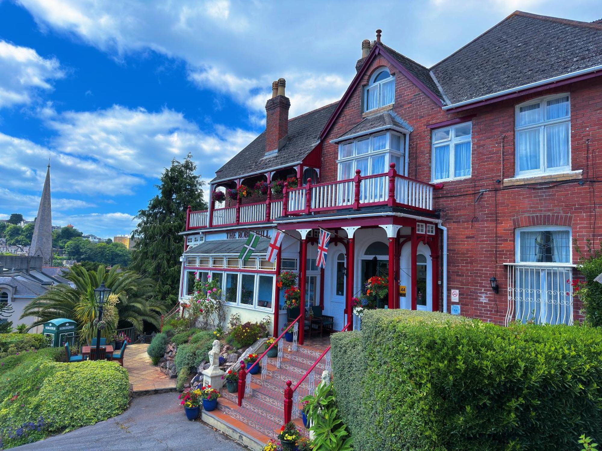The Robin Hill Bed & Breakfast Torquay Exterior foto