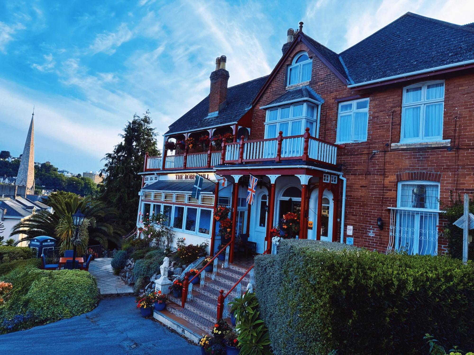 The Robin Hill Bed & Breakfast Torquay Exterior foto